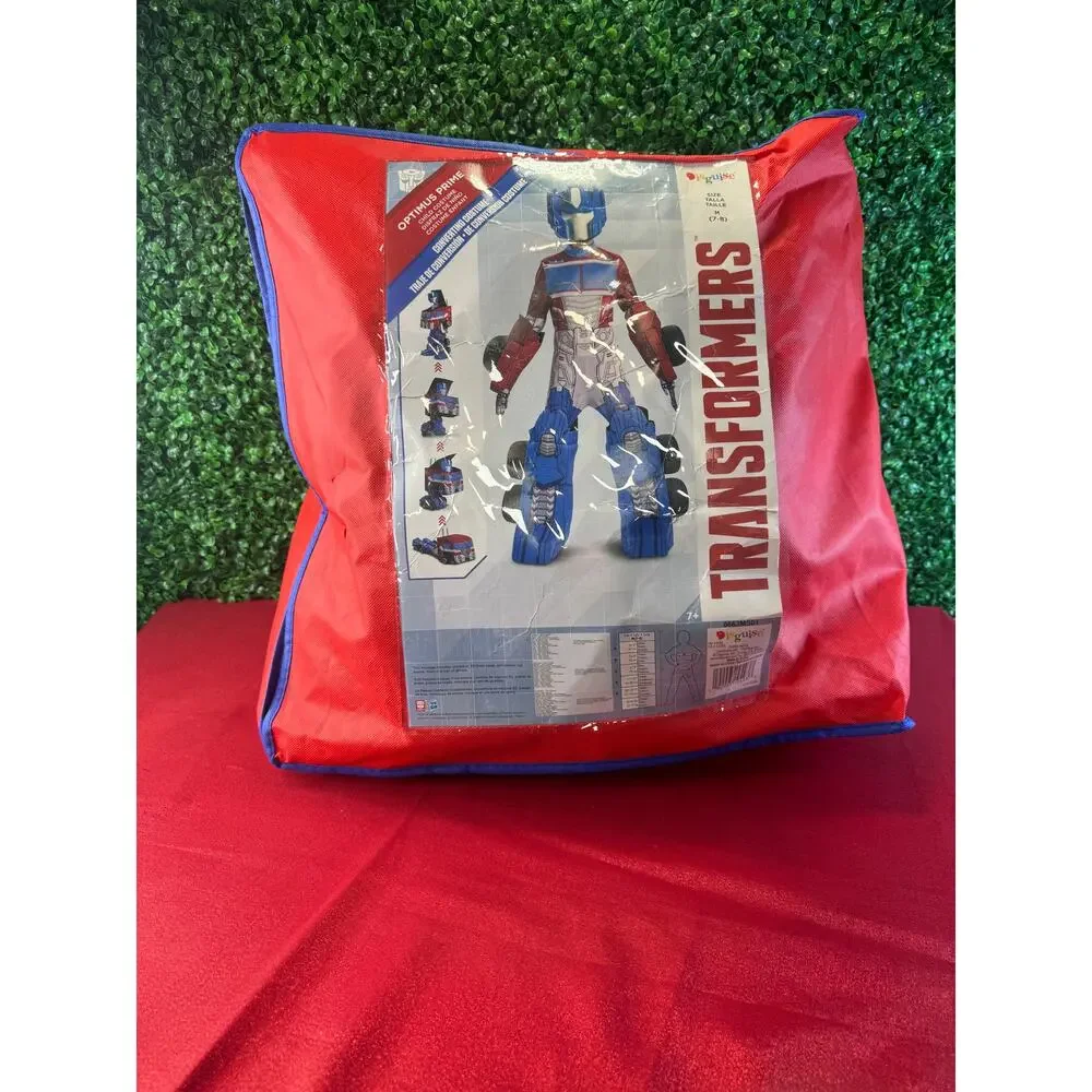 Disguise Transformers Optimus Prime Converting Costume Kids Halloween Size 7/8